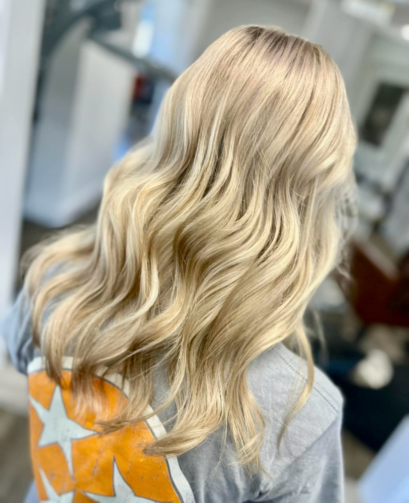 Partial Highlights + Blowout at Willow Rose Salon in Rocky Top, TN