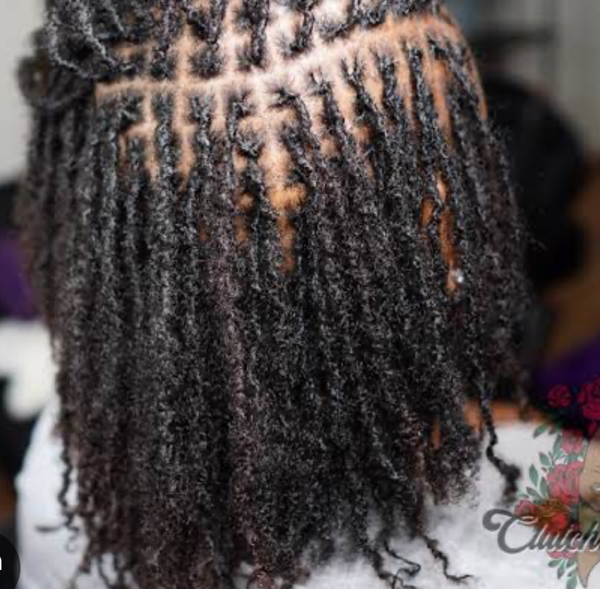 Interlock Dreads (Medium/shoulder) at Kimber J 🌺 in Uniondale, NY