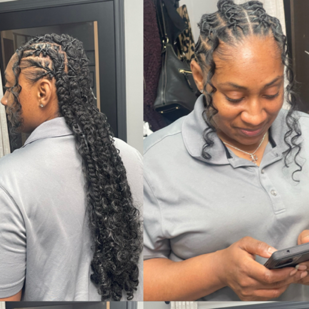 Extentions/ Over Locs at Naturally Glitz Beauty Salon & Boutique in Newnan, GA