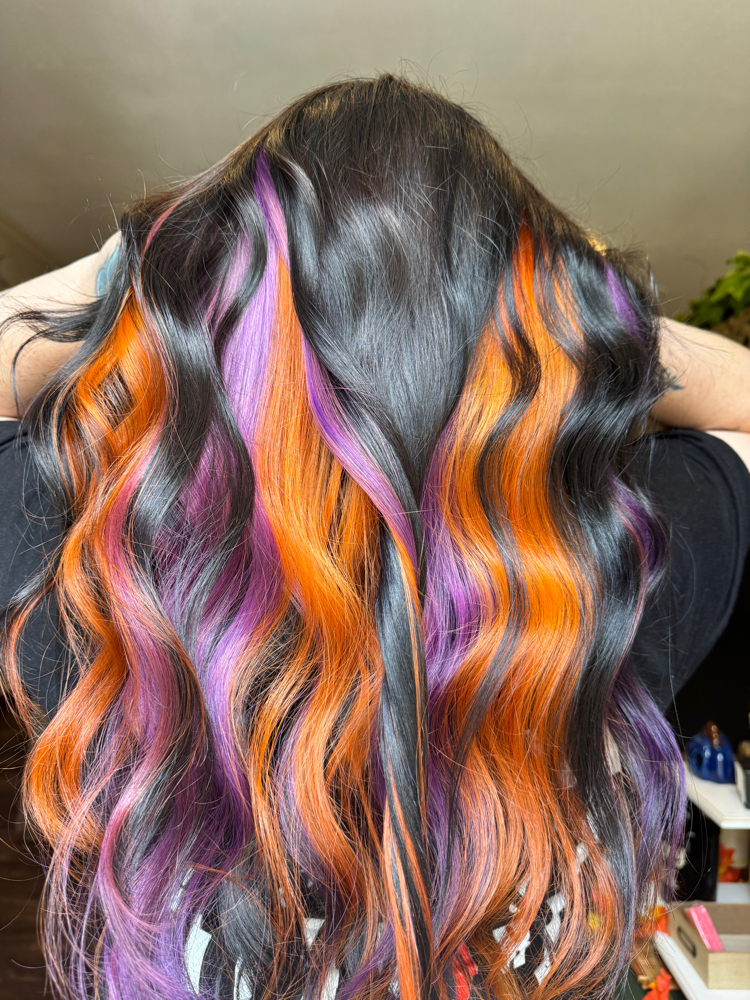 Block Color Section at HairbyTayK Simply Suite Salon in Lima, OH