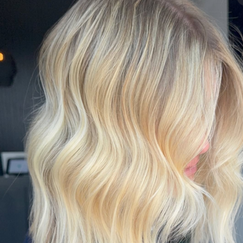 Full Highlight With Haircut at Radiant Hair Studio in Madison, WI