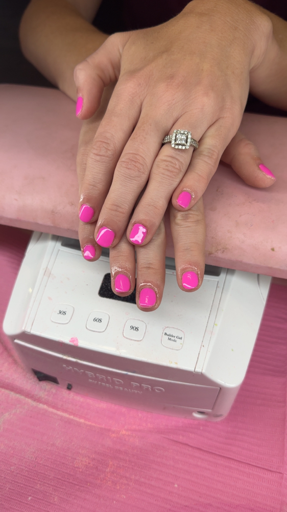 Regular Polish on Hands