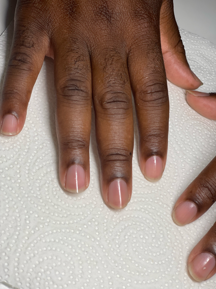 Mens manicure