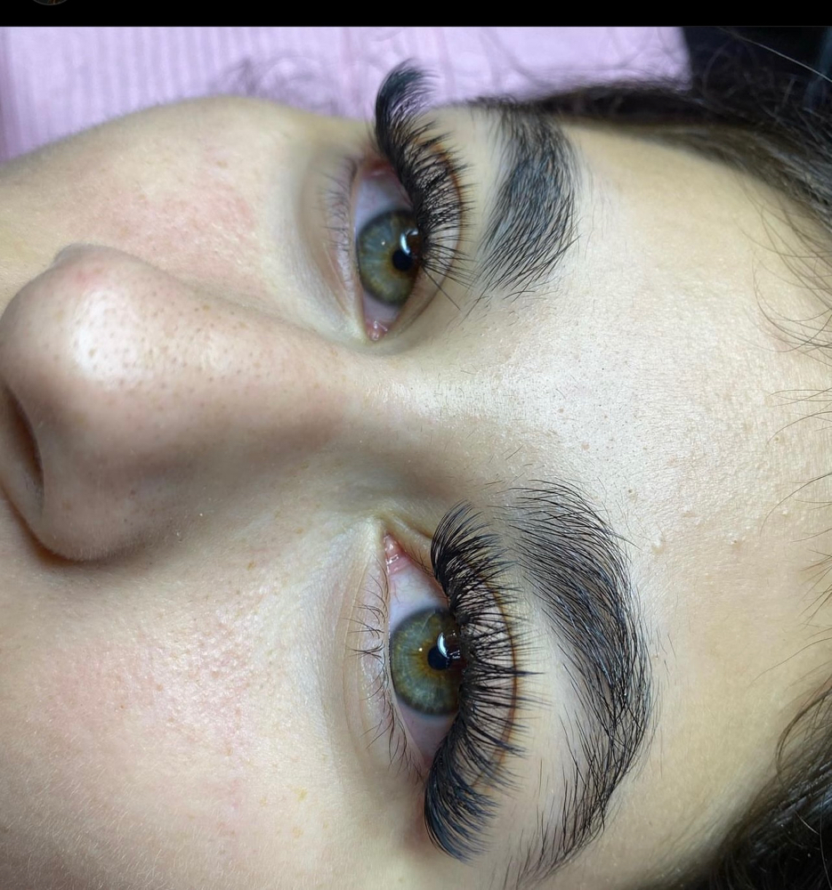 Hybrid full set lash extentions