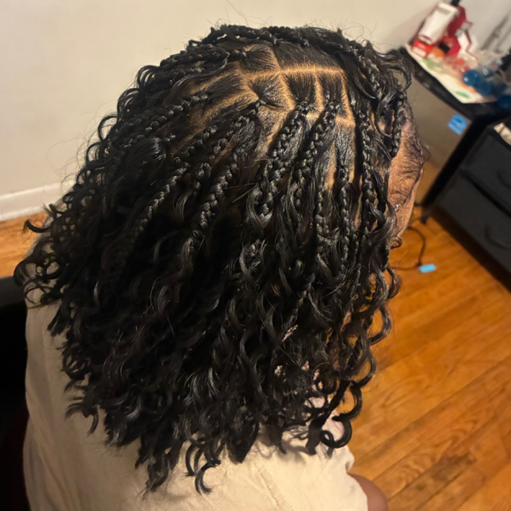 Small boho Bob at BraidsByJinece in Wichita, KS
