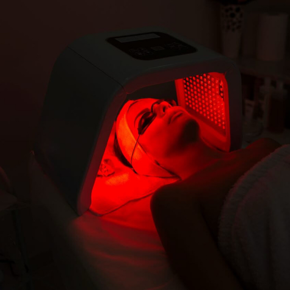 Red Light Therapy Enhancement at Optimize Skin in Orange, CA