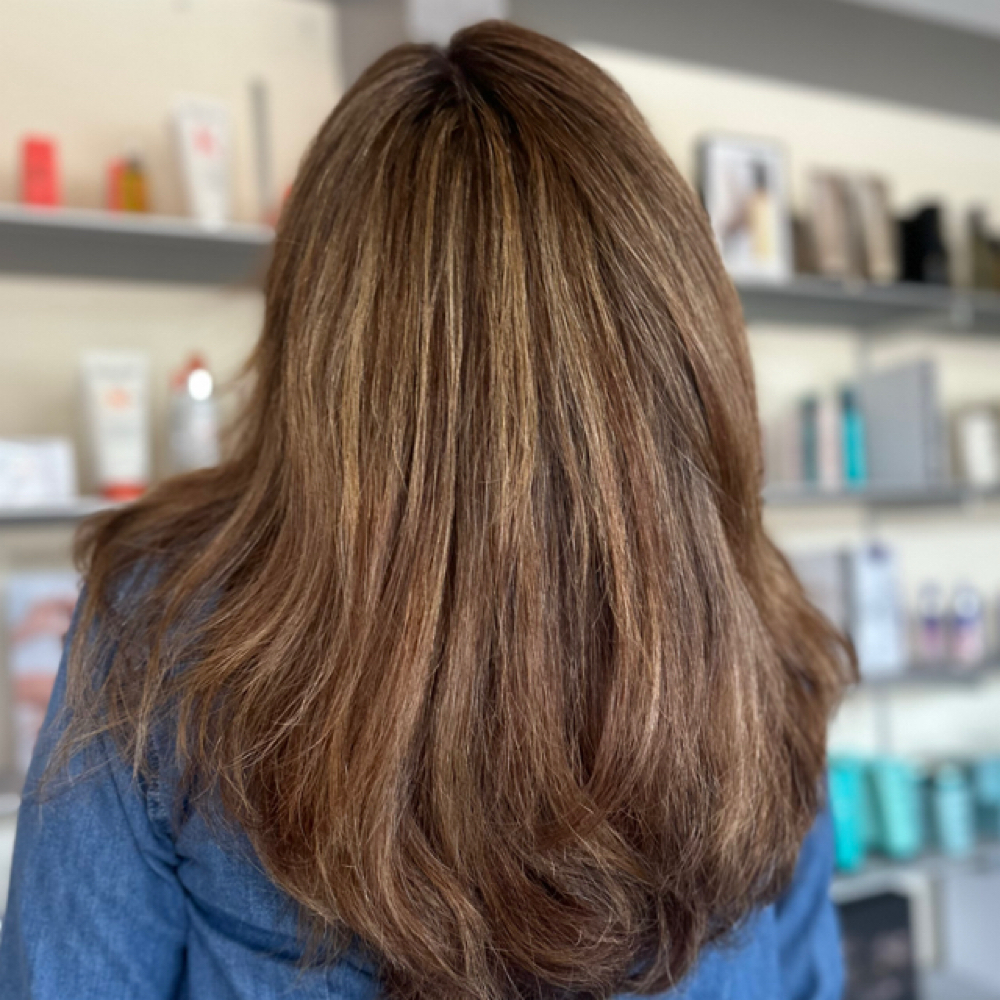 Full Highlight + Base at Mirame Hair Studio in Roundrock, TX