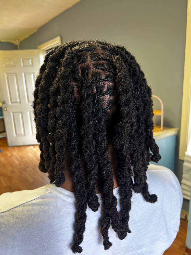 Retwist w/ 4 Strand Twist