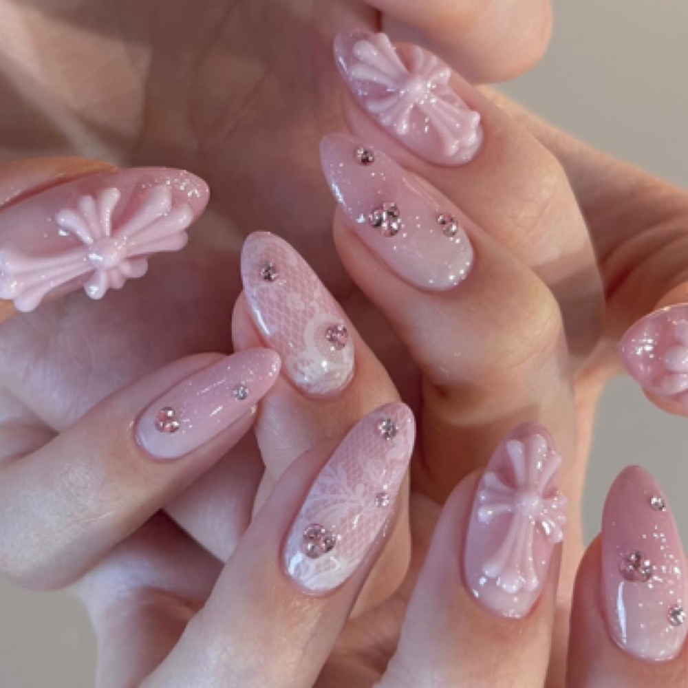 Signature | Gel-X • Custom Design at Unana Nail Studio in Santa Monica, CA