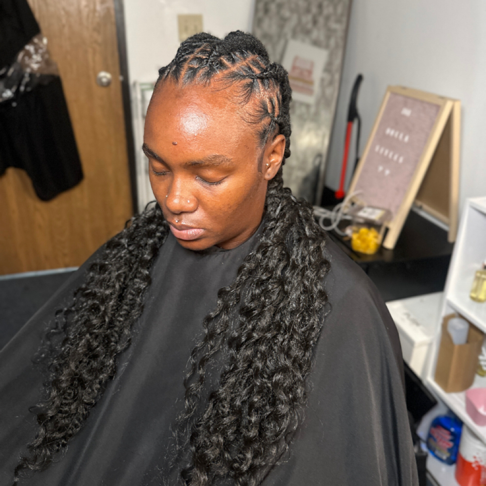 Extended loc straight backs at Loc’d In Utopia in columbus, OH