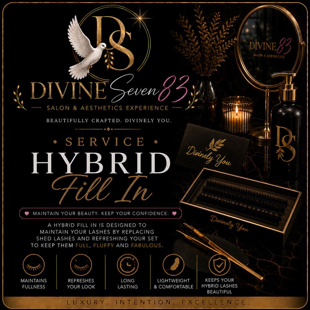 Hybrid Fill at Divine Sevyn83 Salon & Aesthetics in Alexandria, LA