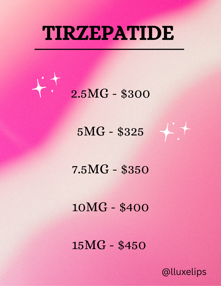 Tirzepatide Weighloss Shot 7.5MG