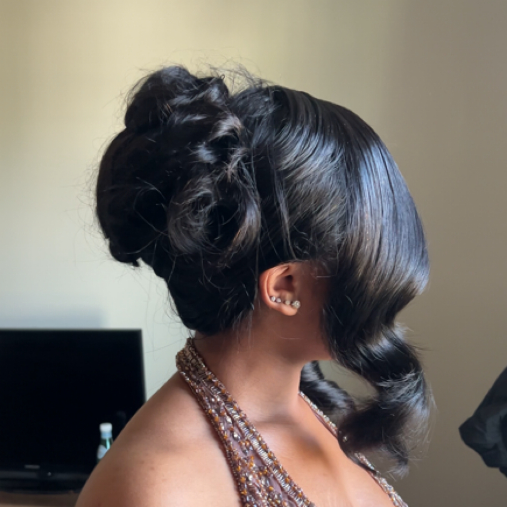 Side Part QW Pinup at SB HAIRSPITAL in Philadelphia, PA