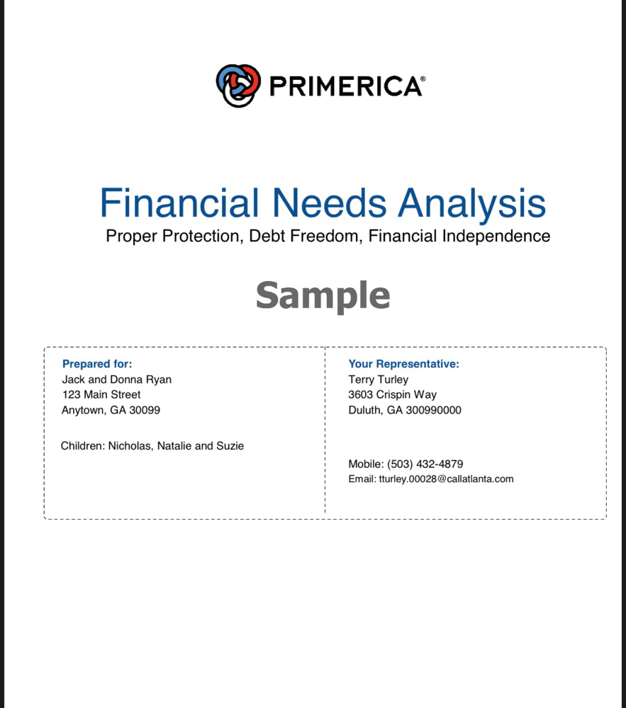 Financial Needs Analysis at U-Turn Salon in Palmyra, PA