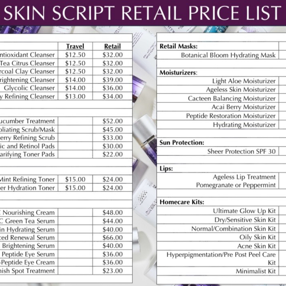 Products - Pick Up or Shipping at TLT Facials & Skincare in Jacksonville, FL
