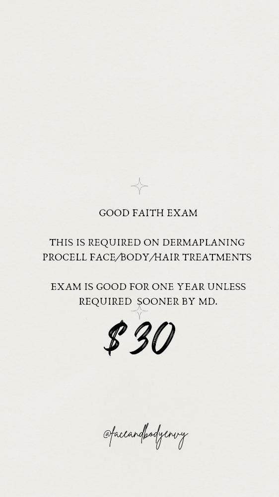 Good Faith Exam