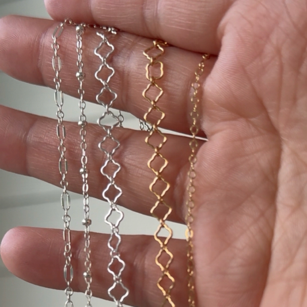 Permanent jewelry – Delegate Chain at SixteenSkn in San Antonio, TX