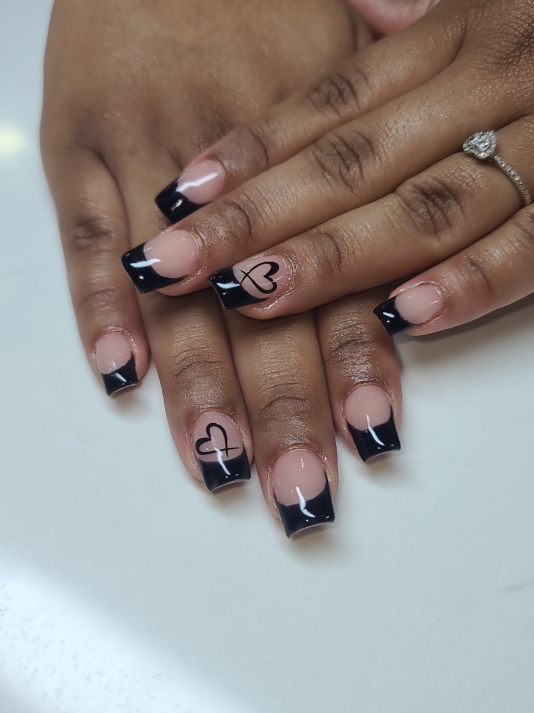 Nail Art (Stickers, Rhinestones, 3D)