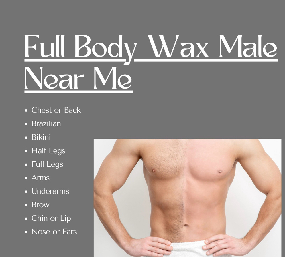 Men’s FULL Body Wax