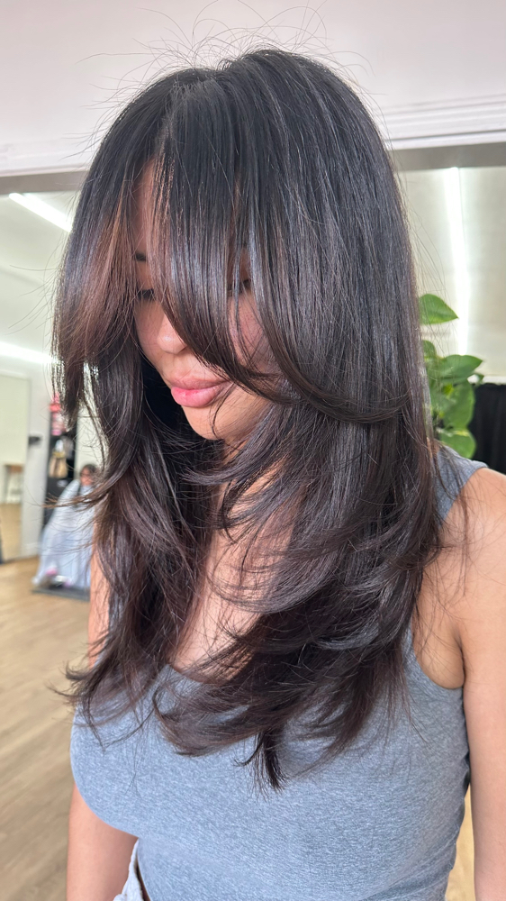 Blow dry style
