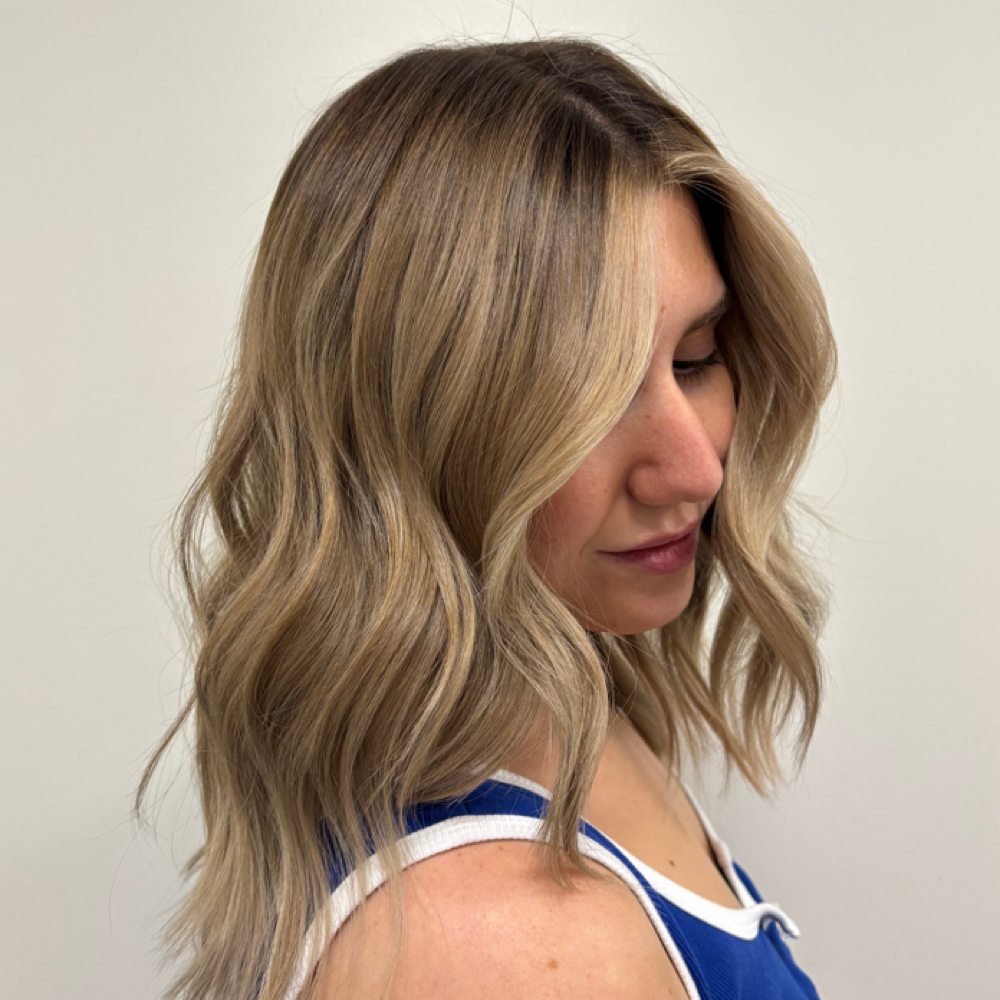 Mini blonding package at Ivory and Oak in baltimore, MD