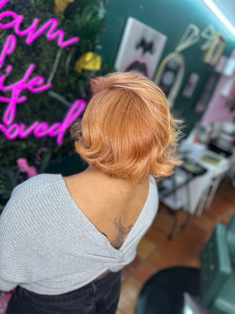 Root retouch With Color Refresh