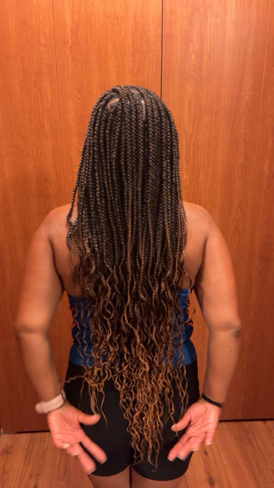 Half Up Half Down Braids at BabyDzStyles in Cheney, WA