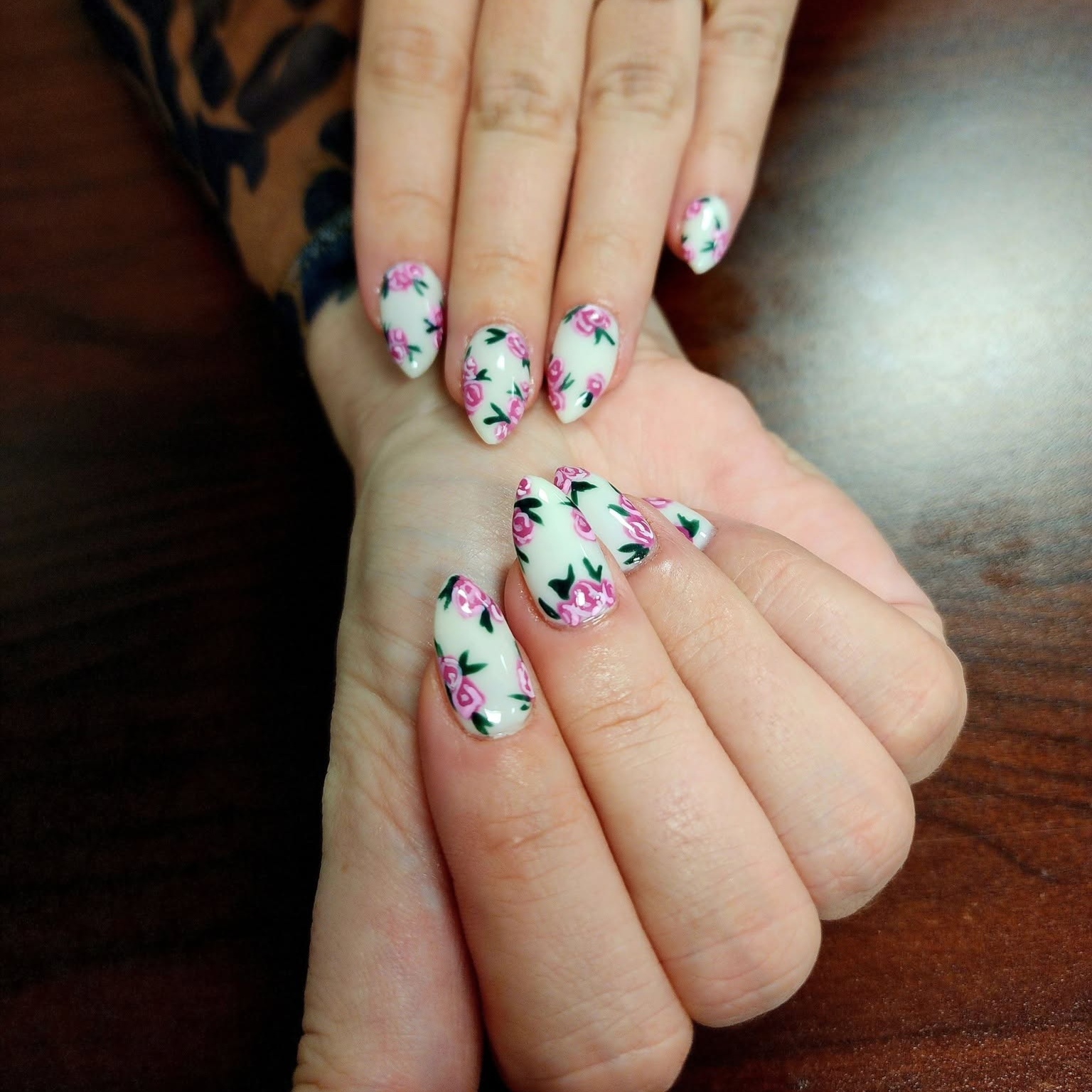 Acrylic Nail Set Short to Medium at Nails by Manda in Terre Haute, IN