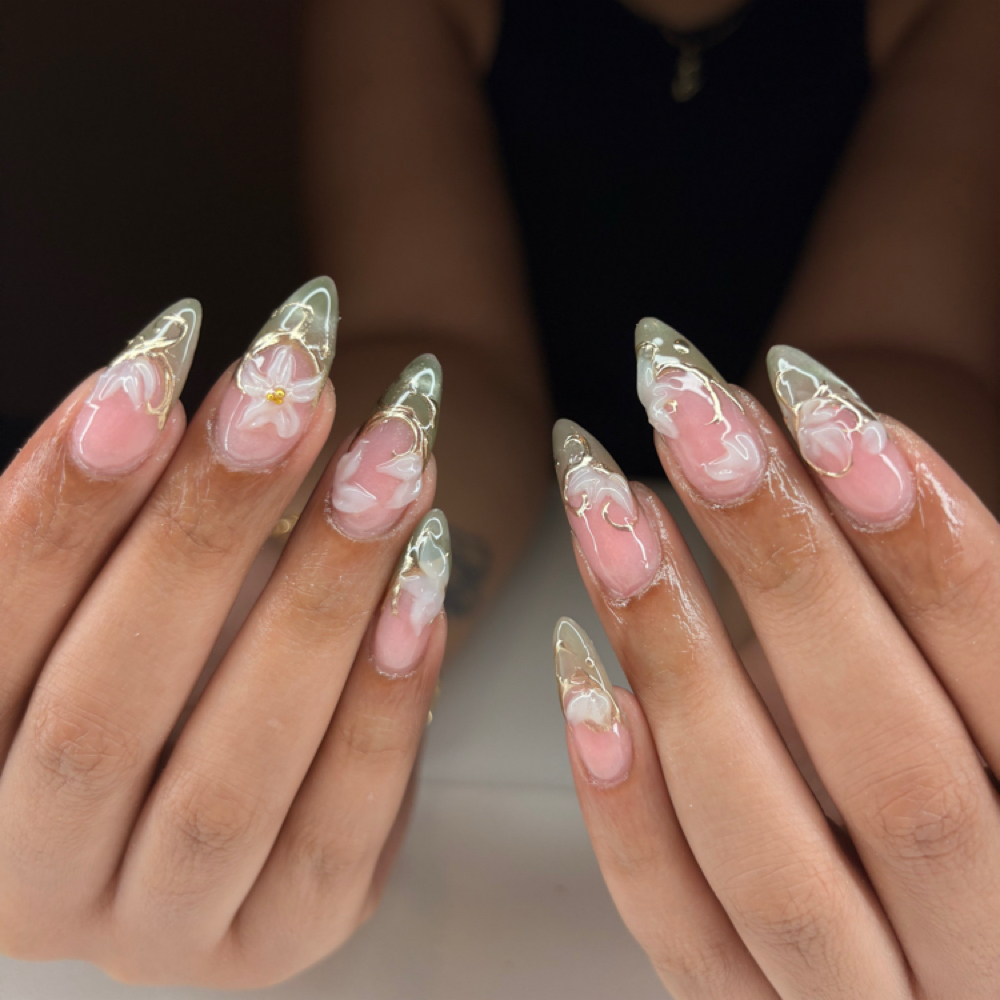Full Acrylic Set - Tier 2 Design at ClawsbyEloise in Crowley, TX