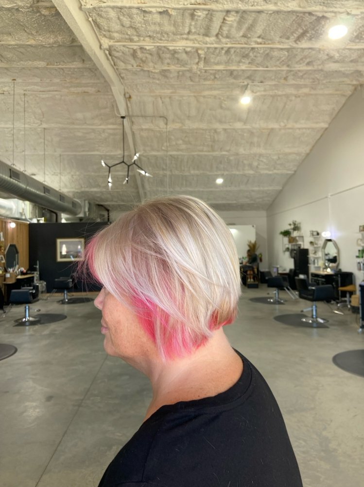 Global Blonding Root Touch Up at The Glamm Room in Sulphur Springs, TX