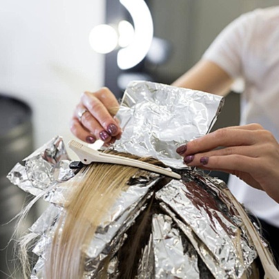 Full Foil with Retouch at Rare Hair Studios LLC in Brookfield, WI