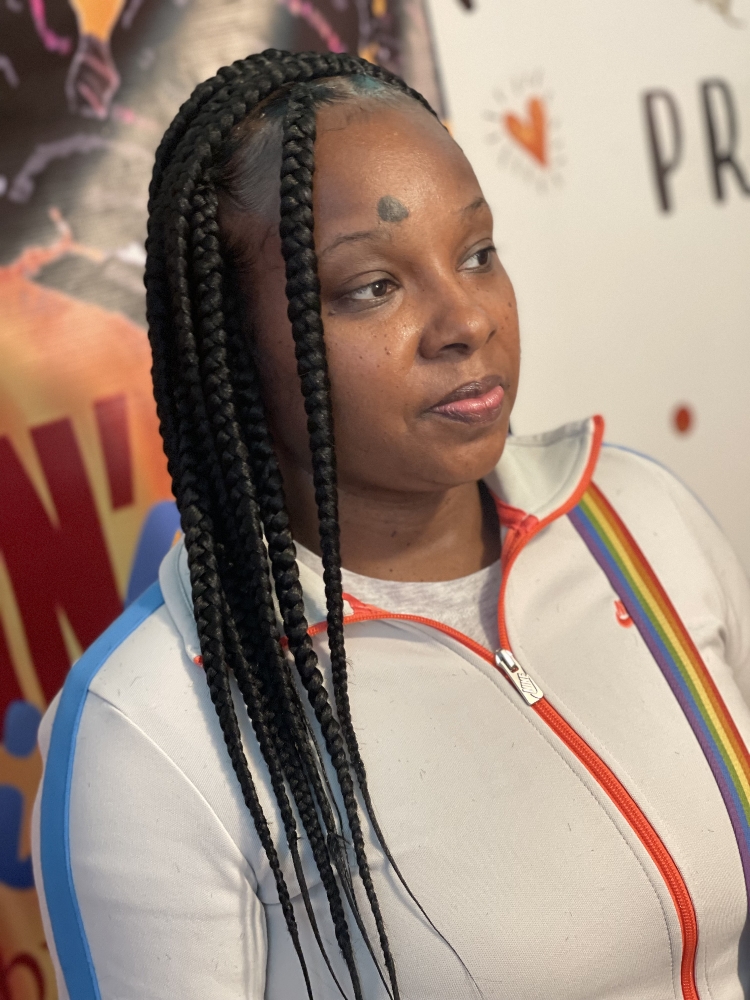 Large Knotless Box Braidz