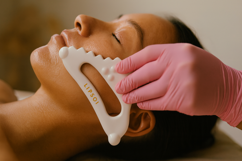 Lymphatic Lipsoi Gua Sha Massage