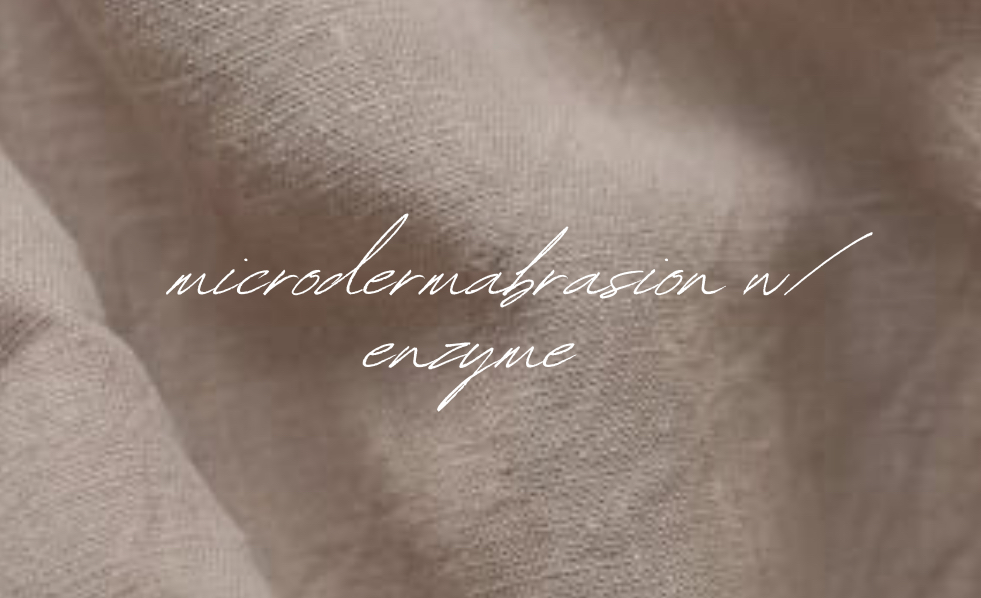 Microdermabrasion with Enzyme