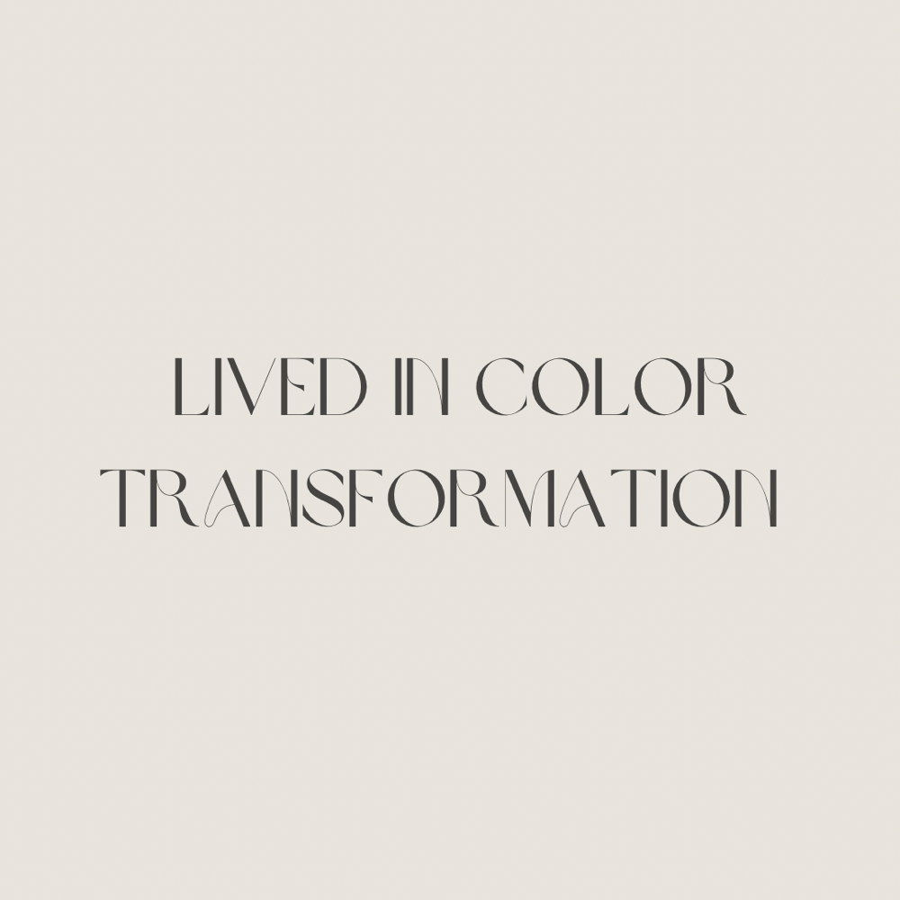 Lived In Color Transformation