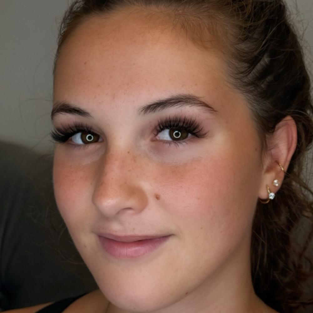 Volume Custom Eyelash Extensions at LuxeAura Lashes and Spa Boston in Watertown, MA