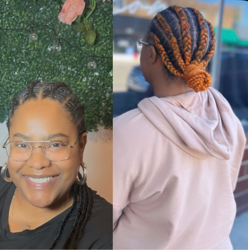 Stitch/Traditional Braids at Dolledbythebratt in Fairborn, OH
