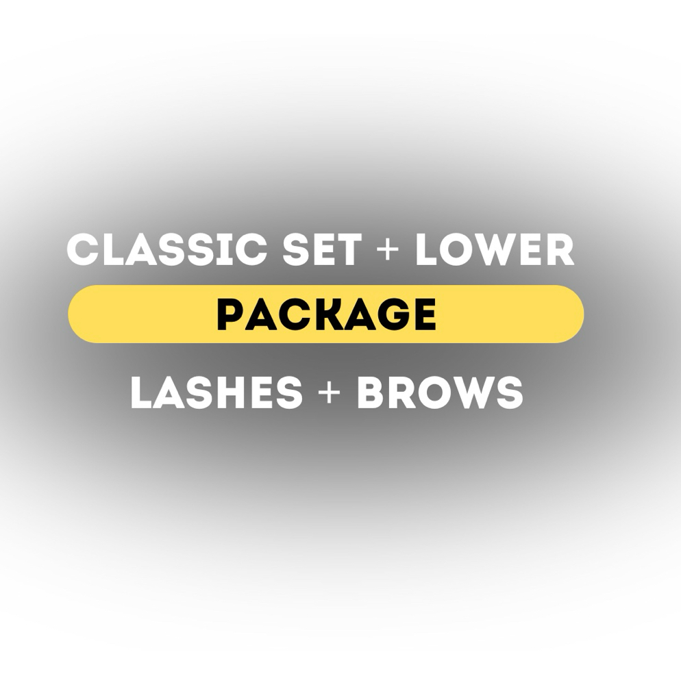Classic Set + Lower Lashes + Brows