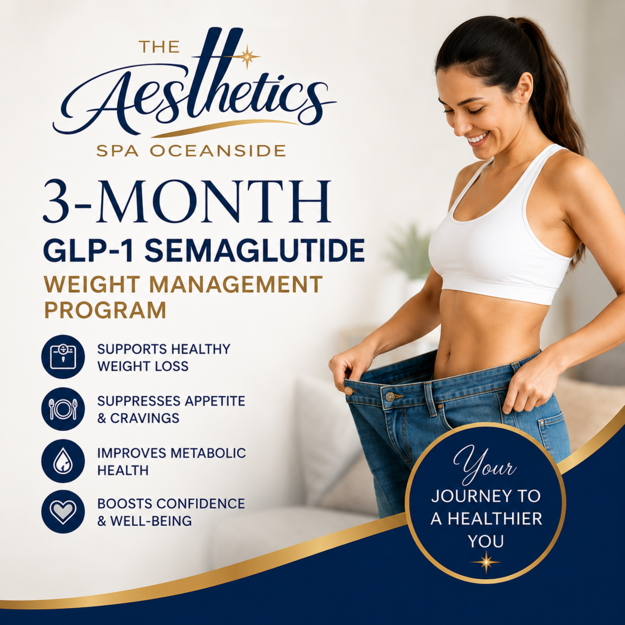 GLP-1  Weight Management Program at The Aesthetics Spa in Oceanside, NY