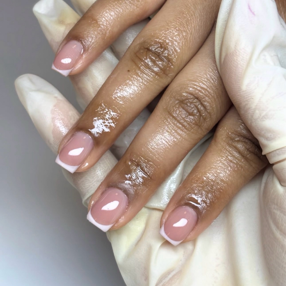 Hard Gel Manicure ONE Design at naillbell in Montclair, NJ