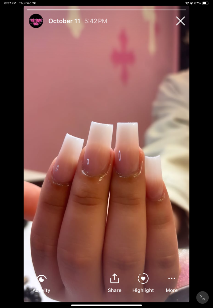 Ombre Full Set