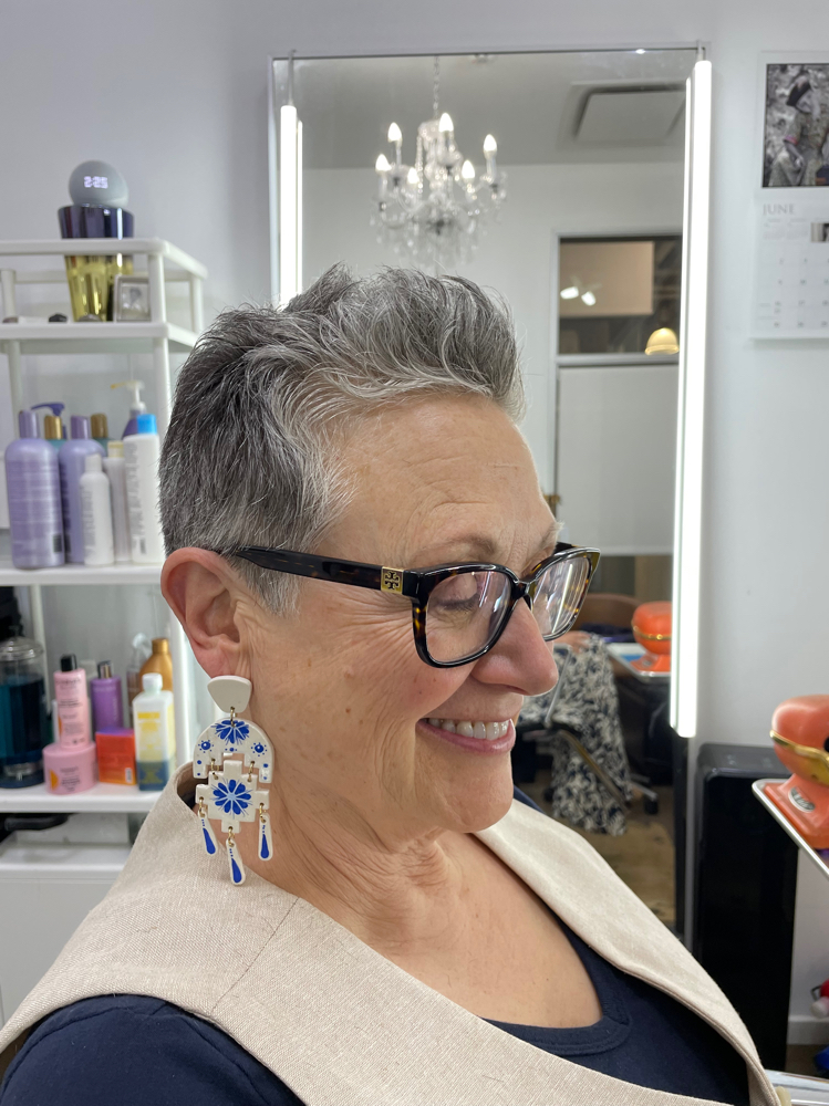 Barber Cut at The Attitude Adjuster, Inc. in Los Angeles, CA