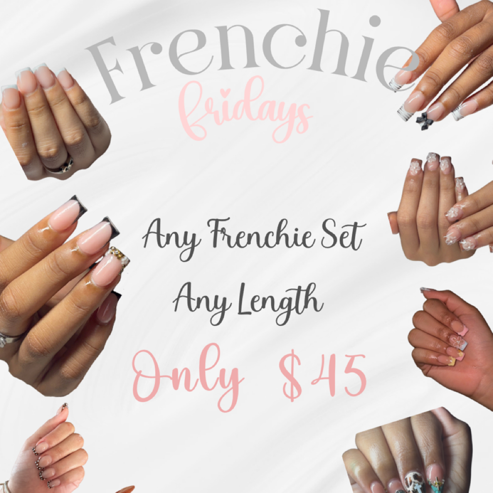 FRENCHIE FRIDAYS at polished & pampered in arlington, TX