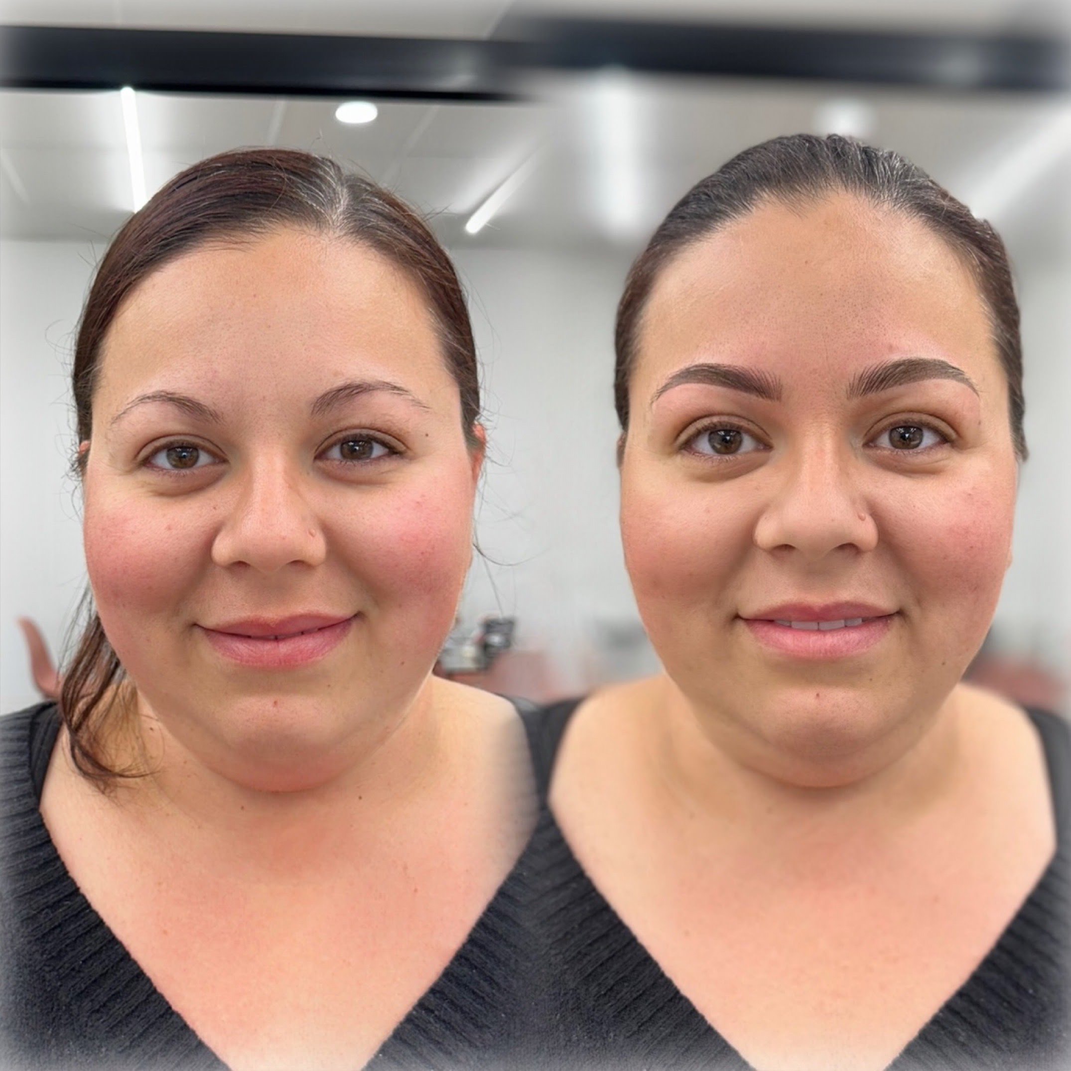 Semi-Perm Nano Combination Brows