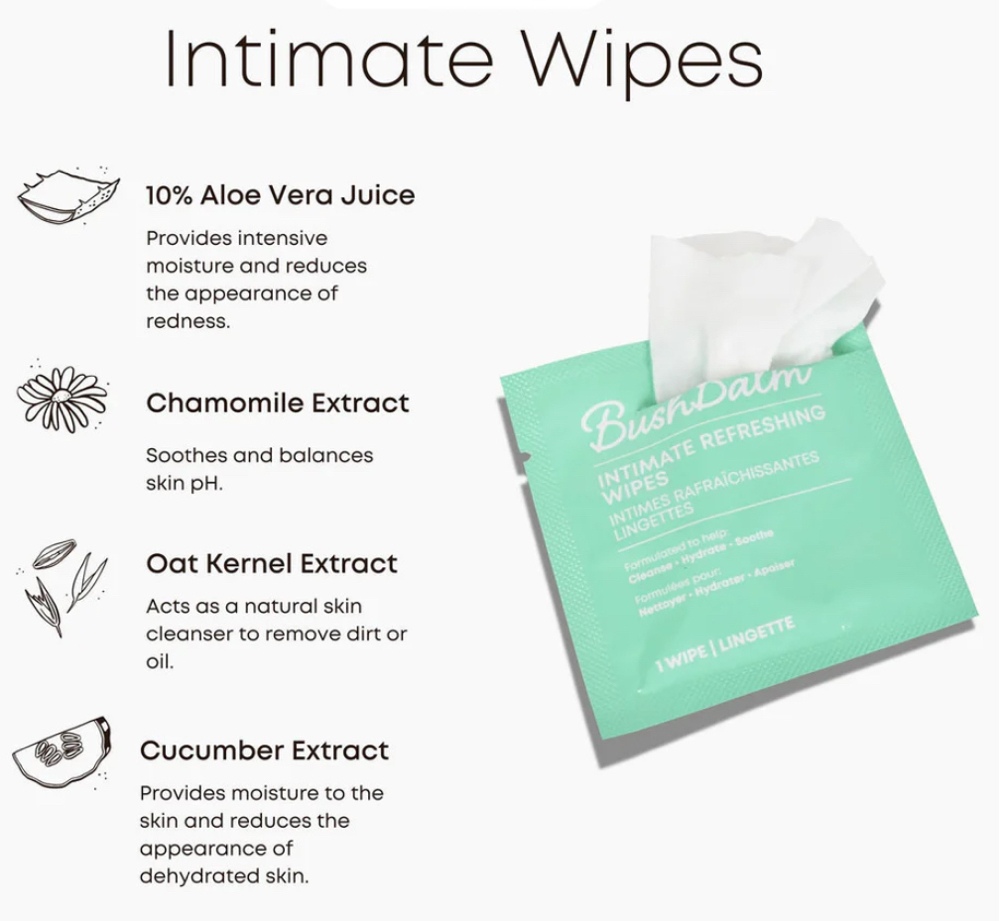 Intimate Refreshing Wipes
