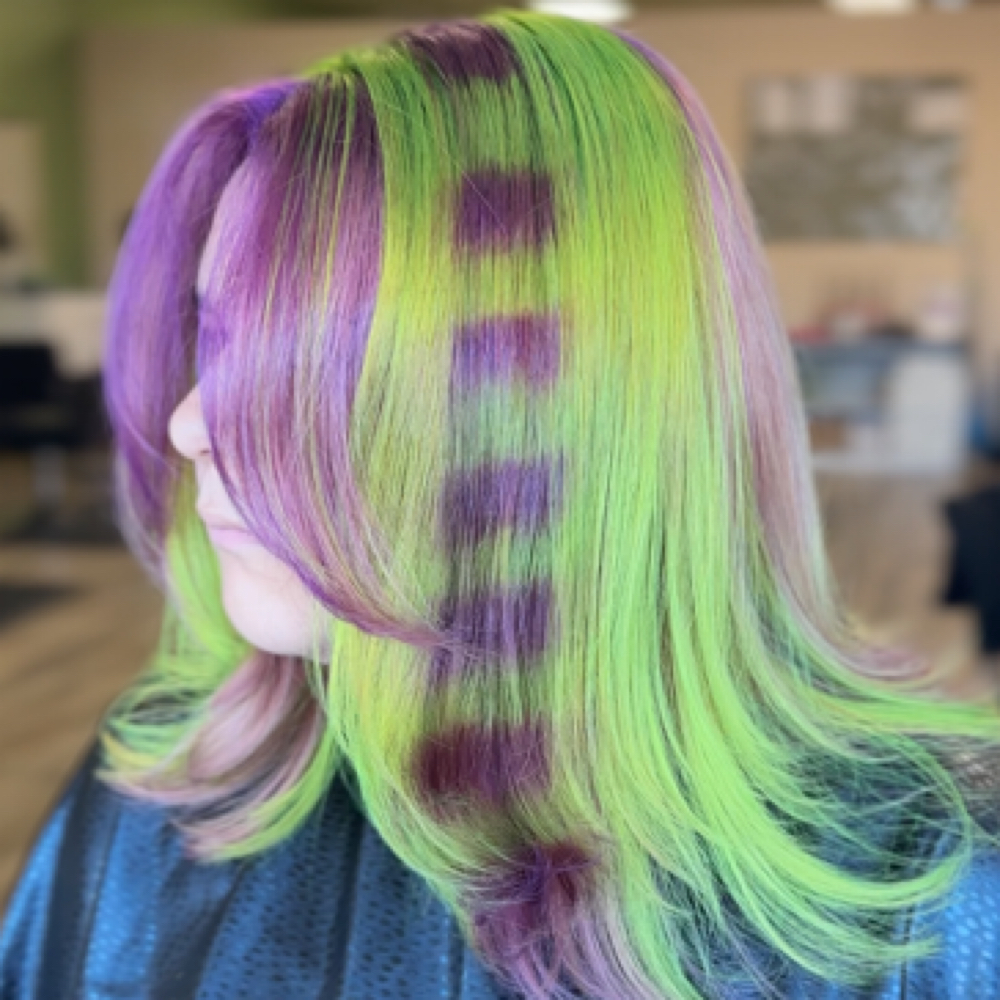 Creative Color at INVU Beauty Salon in Modesto, CA