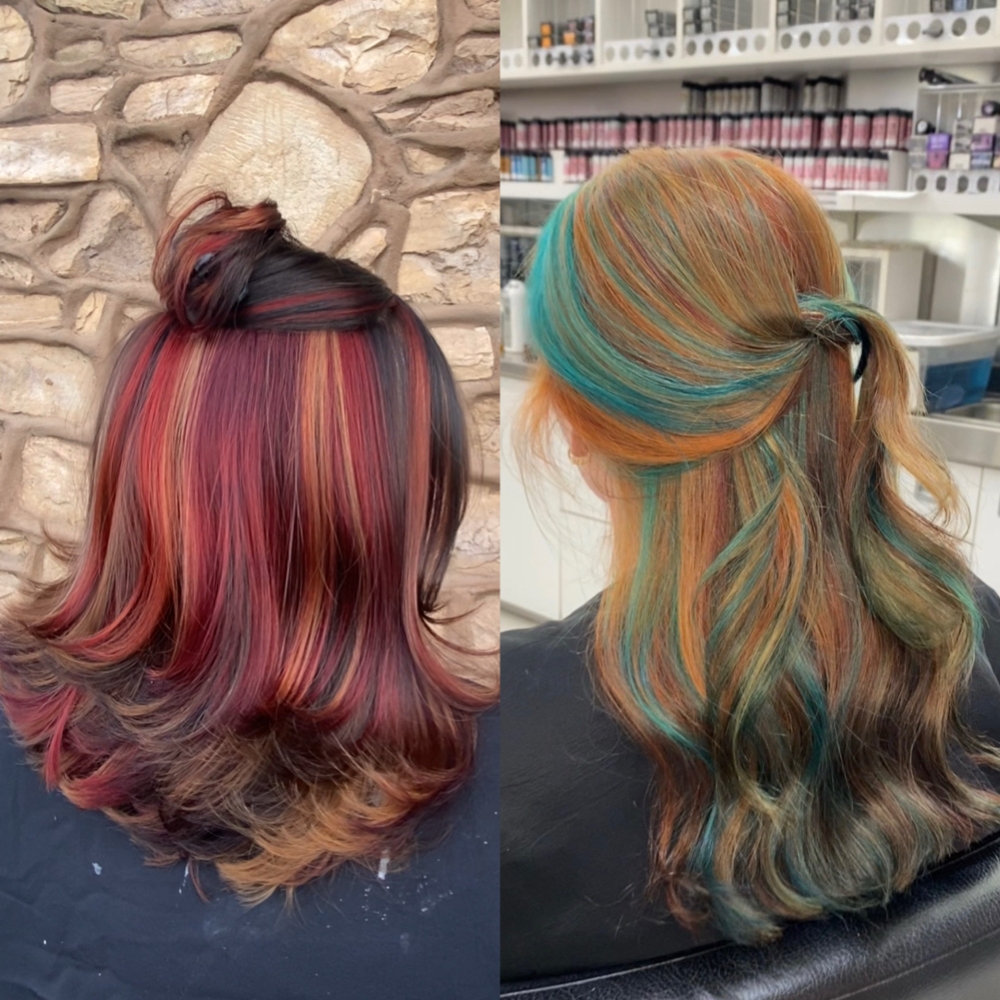 Creative Color at INVU Beauty Salon in Modesto, CA