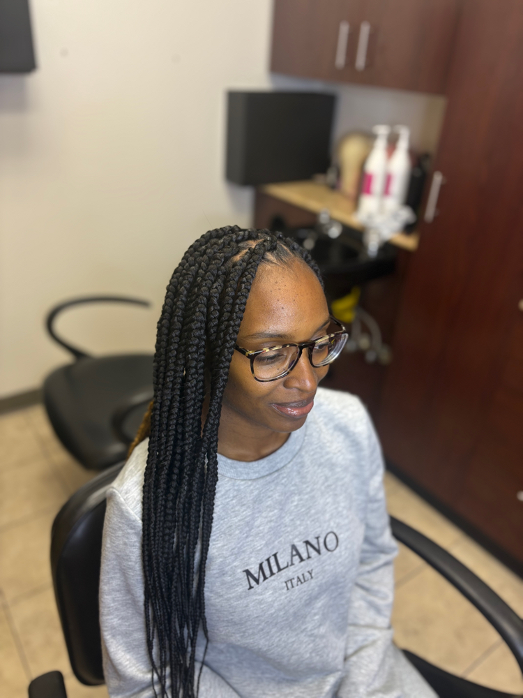 Medium Box Braids