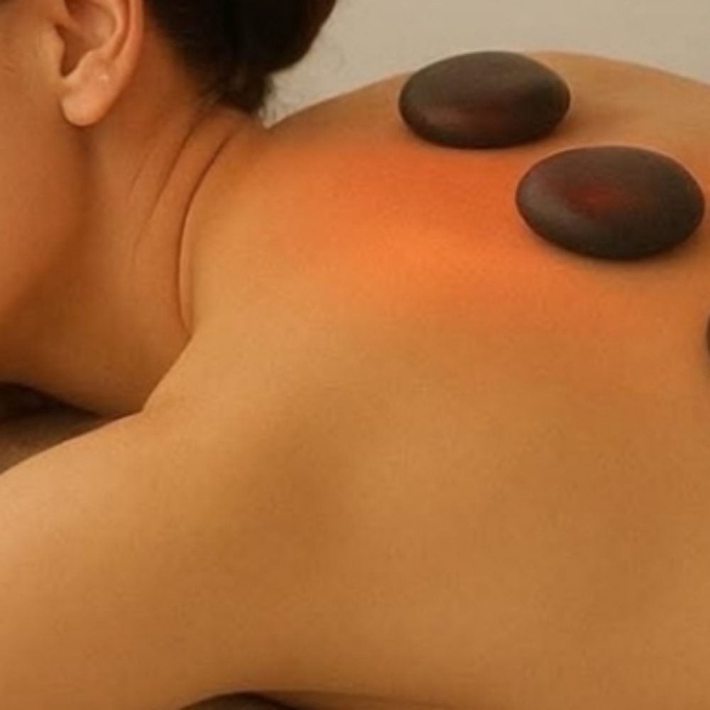 Massage Add Hot Stones