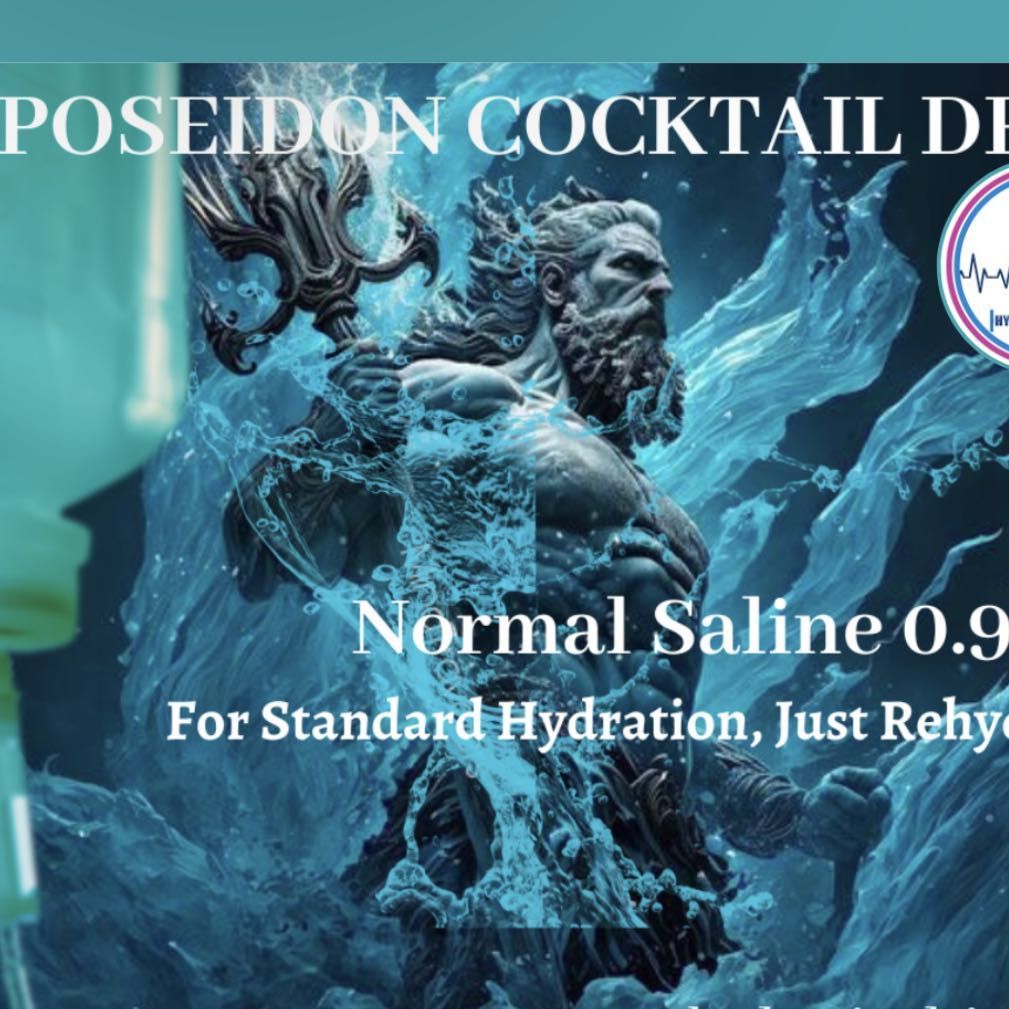 Poseidon Cocktail Drip 500mLNS 0.9%